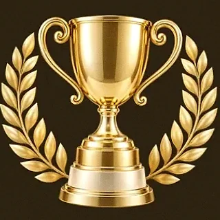 Gold trophy cup — Stay