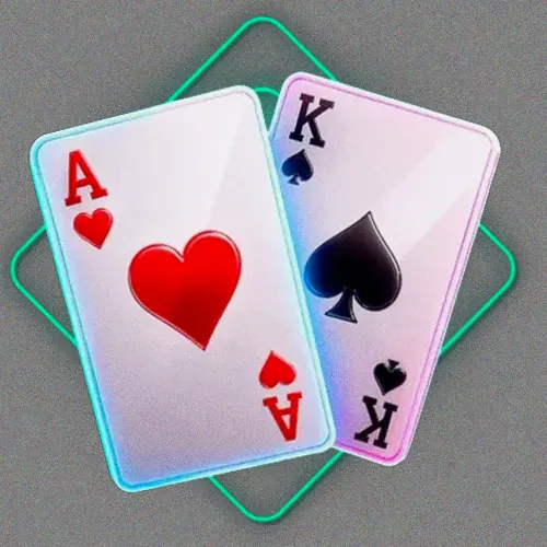 Ace and king playing cards