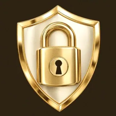 Shield with padlock — Stay