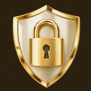 Shield with padlock — Stay
