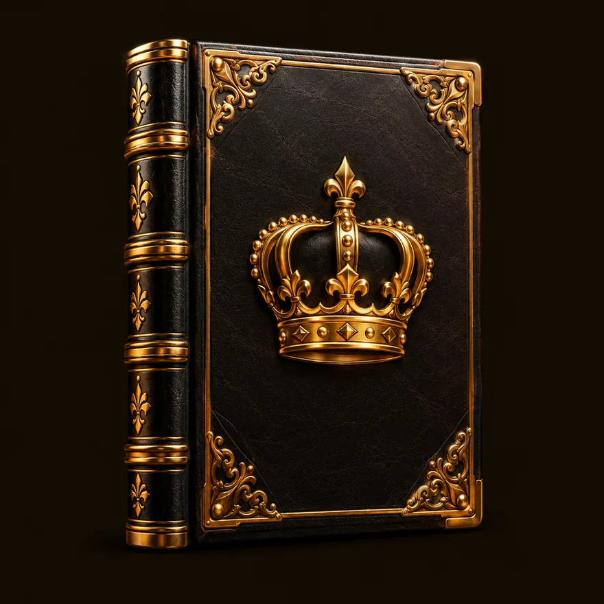 Ornate royal book — Stay