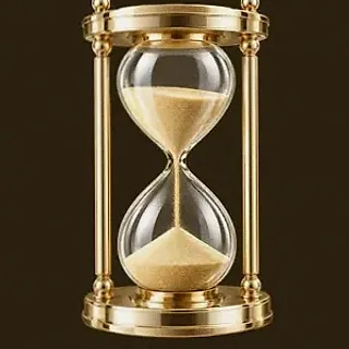 Ornate hourglass — Stay