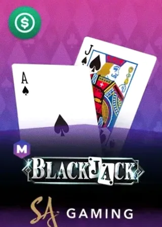 M Blackjack live game cover