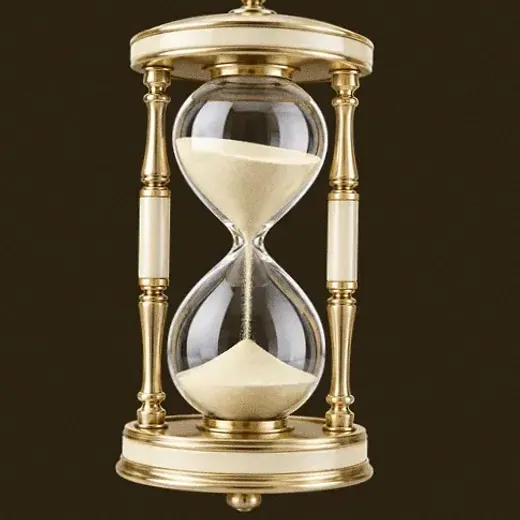 Ornate hourglass — Stay
