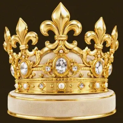 Jeweled royal crown — Stay