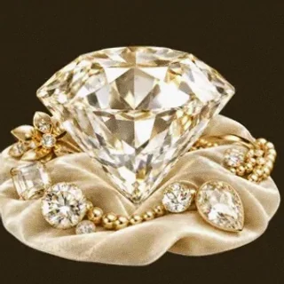 Faceted diamond gemstone — Stay