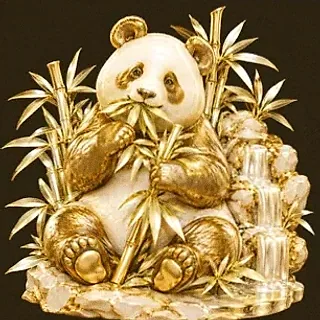 Panda eating bamboo — Stay