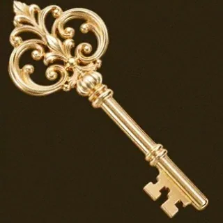 Ornate antique key — Stay